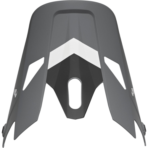 Thor - Thor Visor Kit for Sector Chev Helmets - Gray/Black - 0132-1532