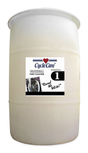 Cycle Care Formulas - Cycle Care Formulas Formula 1 Whitewall Tire and Wheel Cleaner - 30gal. - 1030