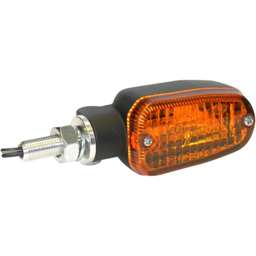K&S Technologies - K&S Technologies DOT Incandescent Marker Lights - 3 wires - Black/Amber - 25-5302
