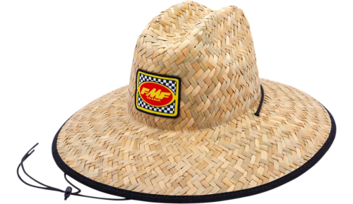 FMF Racing - FMF Racing Titles Straw Hat - SU21193904 - Straw - OSFM
