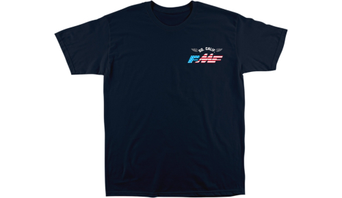 FMF Racing - FMF Racing Wingman T-Shirt - SU21118904NV2X - Navy - 2XL
