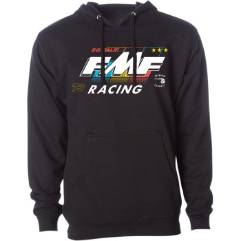 FMF Racing - FMF Racing Retro Hoodie - FA20121900BLKMD - Black - Medium
