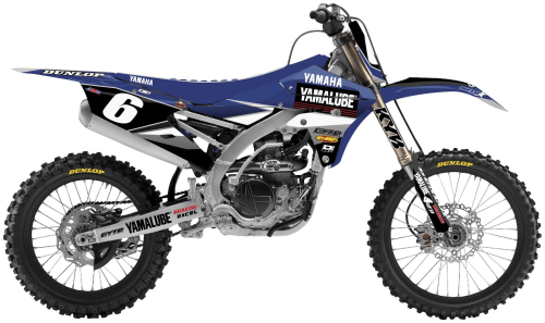 DCOR - DCOR Star Racing Complete Graphics Kit - White - 20-50-445