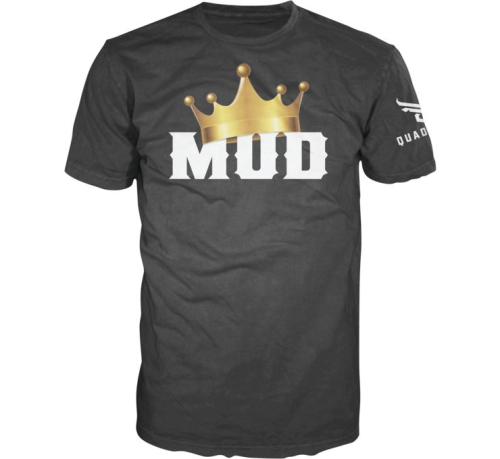 QuadBoss - QuadBoss Mud King Tee - 3600-MUD-2X - Black - 2XL