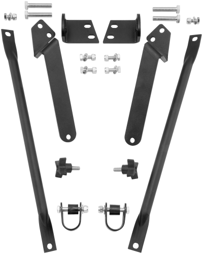 QuadBoss - QuadBoss Rack Mounts for UTV Universal Front Rack - 1353TR