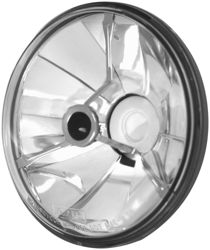 Adjure - Adjure 5 3/4in Pie Cut Trillient Headlight with Black Dot - T50704