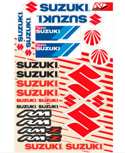 N-Style - N-Style Universal Sticker Kit - Suzuki Style 4 - N30-1050