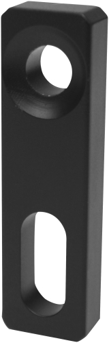 Conelys - Conelys Headlight Relocation Block - 39mm - Black - CHRBL1439MM