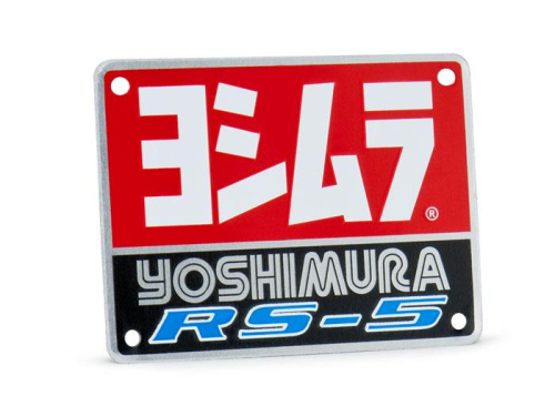 Yoshimura - Yoshimura Replacement Name Plate for RS-5 Exhaust - AC105W