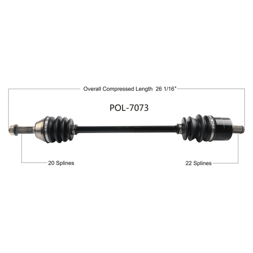 Open Trail - Open Trail OE 2.0 Front Axle - POL-7073