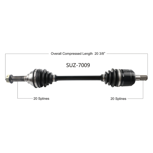 Open Trail - Open Trail OE 2.0 Front Axle - SUZ-7009