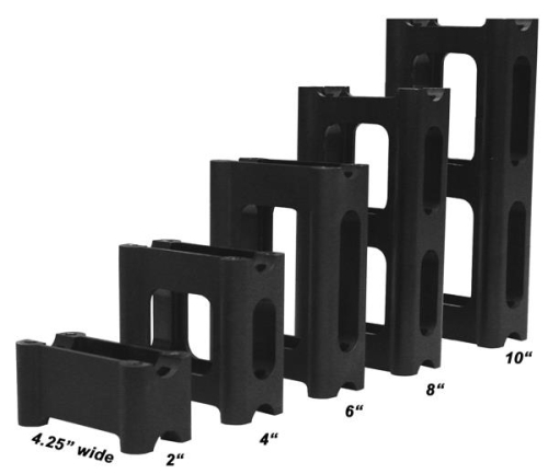 Powermadd - Powermadd Pivot Style Rise Block - 6in. - 45532