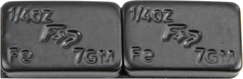 Fire Power - Fire Power Wheel Weight - 1/4 oz - 72 pc - Black - 12812911