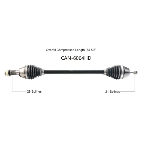 Open Trail - Open Trail HD 2.0 Front Axle - CAN-6064HD