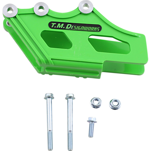 T.M. Designworks - T.M. Designworks Dirt Cross Polifiber Rear Chain Guide Shell - Green - RCG-SKF-GR