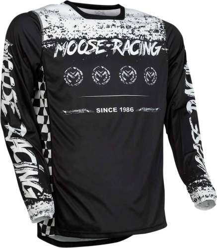 Moose Racing - Moose Racing M1 Jersey - 2910-6892 - Black/White - 2XL