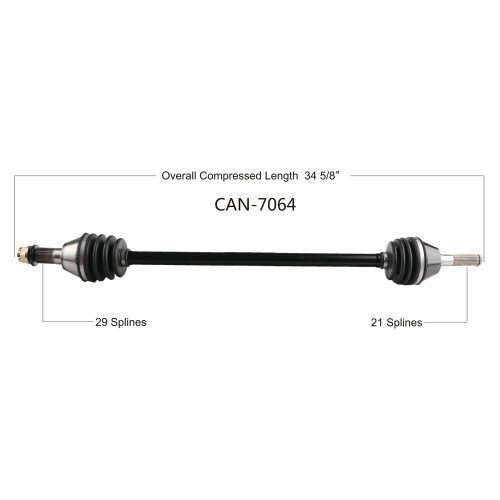 Open Trail - Open Trail OE 2.0 Front Axle - CAN-7064