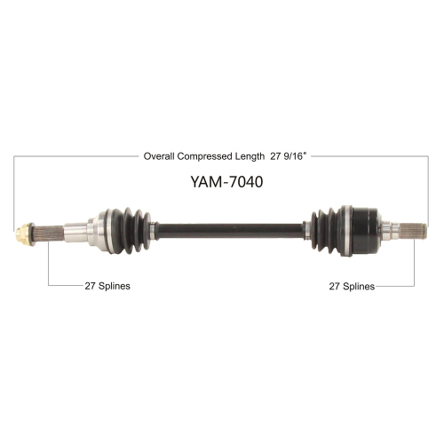 Open Trail - Open Trail OE 2.0 Rear Axle - YAM-7040