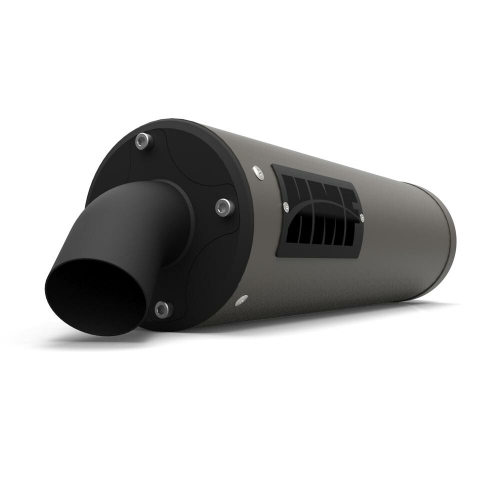 HMF Engineering - HMF Engineering Titan Series Slip-On - Side Mount - Blackout - 541743608795