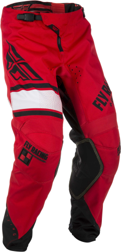 Fly Racing - Fly Racing Kinetic Era Pants - 371-43228S - Red/Black - 28