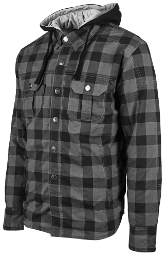 Speed & Strength - Speed & Strength Standard Supply Armored Moto Shirt - 884218 - Black - Small