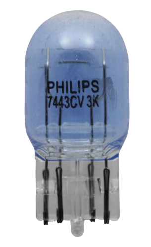 Philips - Philips CrystalVision Ultra Miniature Lamp - 7443 T-6 - 24.97/5.4W - 7443CVB2