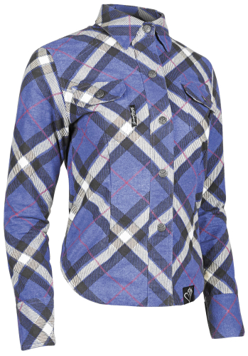 Speed & Strength - Speed & Strength Cross My Heart Reinforced Moto Shirt - 1106-1402-6151 - Purple - X-Small