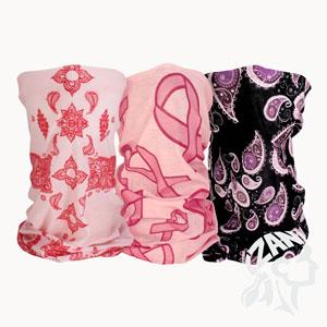 Zan Headgear - Zan Headgear Motley Tube - 3 Pack  - T3003 - Pink - OSFM