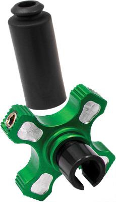Works Connection - Works Connection Elite Perch 1-2-3 EZ Build Thumbwheel Assembly with Hot Start - Green - 16-855