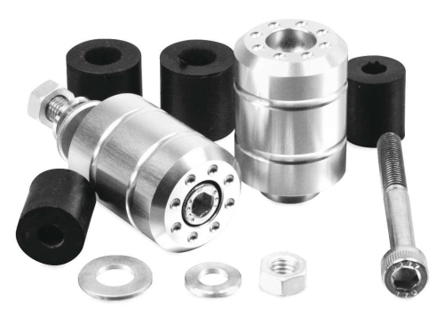Pro Bolt - Pro Bolt Universal Bar Ends - Silver - BARENDUN10S