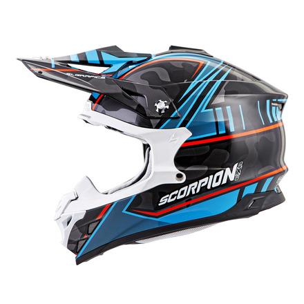 Scorpion - Scorpion VX-35 Miramar Helmet - 35-2034 - Blue Camo - Medium