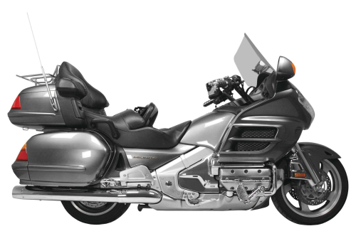 Rush Exhaust - Rush Exhaust 4in. Dual Slip-Ons - 2in. Baffle - Chrome - 82105-200-PKG
