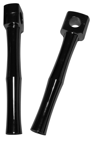Bikers Choice - Bikers Choice 9in. Post Style Risers - Black - 241755