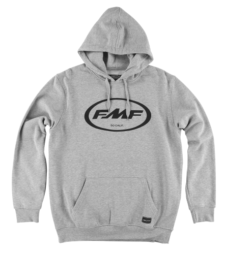 FMF Racing - FMF Racing Factory Classic Don Pullover Hoody - F33121105-GRY-MD - Gray - Medium