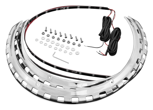 Show Chrome - Show Chrome Three Color Front Rotor Cover Set - 2-452T