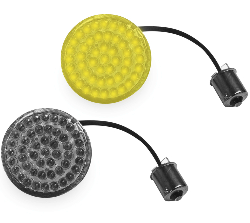 Radiantz - Radiantz Retroz LED Turn Signal Inserts - Amber - Bullet Style - Single Function - 9500-26