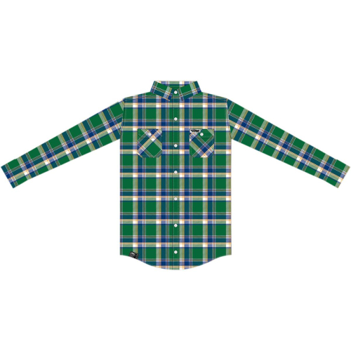 Factory Effex - Factory Effex Flannel Shirt - 1988108 - Kawasaki Green - 2XL