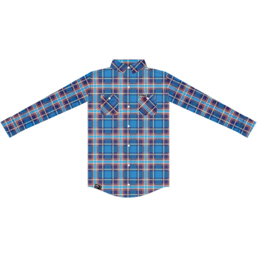 Factory Effex - Factory Effex Flannel Shirt - 1988406 - Suzuki Blue - X-Large