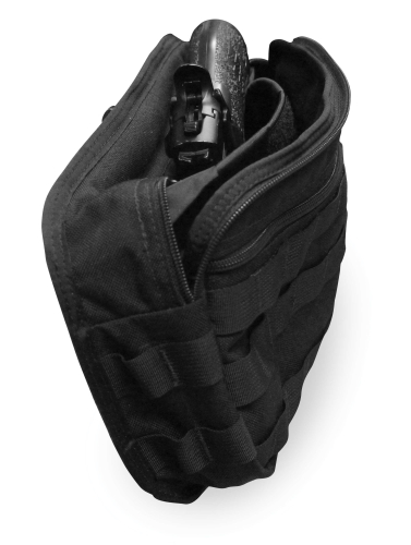 Conelys - Conelys T-Bar/Sissy Bar Bag - Black - CTBRBBBL15