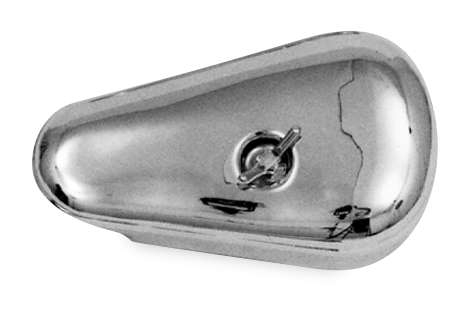 Paughco - Paughco Early Model Tool Box - Chrome Smooth - 403A