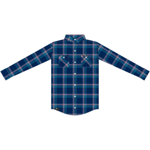 Factory Effex - Factory Effex Flannel Shirt - 1988202 - Yamaha Blue - Medium