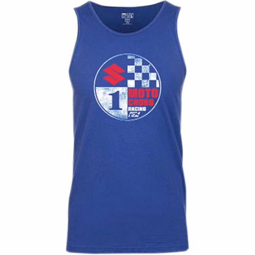 Factory Effex - Factory Effex Suzuki Tank Top - 1887462 - Royal Blue - Medium