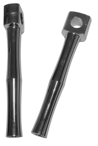 Bikers Choice - Bikers Choice 9in. Post Style Risers - Chrome - 241752