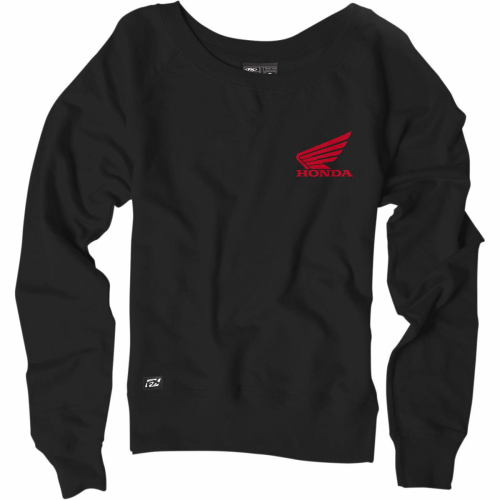 Factory Effex - Factory Effex Honda Womens Crew Sweatshirt - 1888320 - Black - Small