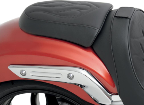 Z1R - Z1R Pillion Pad for Low-Profile Solo Seat - Flame Stitch - XF-2-0810-1769