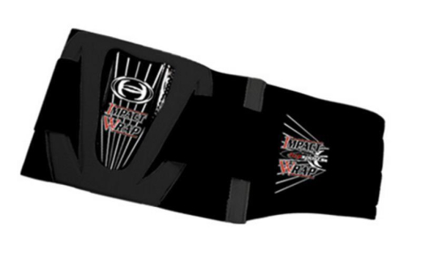 HRP Sports - HRP Sports Impact Wrap - 715-BK - Black - X-Large