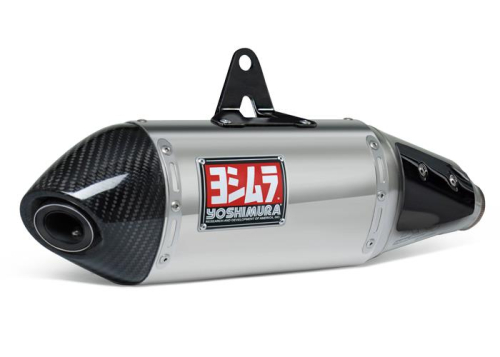 Yoshimura - Yoshimura RS-4 Race Series Full System - Stainless Steel Muffler - Carbon Fiber End Cap - 123500d521