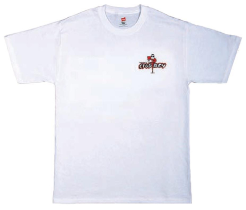 Stud Boy - Stud Boy Original White T-Shirt - 2470-00 - White - Medium
