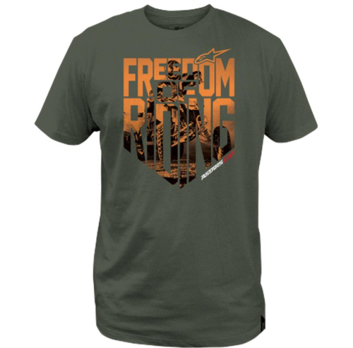 Alpinestars - Alpinestars Freedom Photo T-Shirt - 1M3572050690S - Green - Small