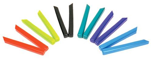 Galow - Galow Ski Protectors for Trailer Tie Down Bars - 1in.x 1in. - Purple - 12295-060